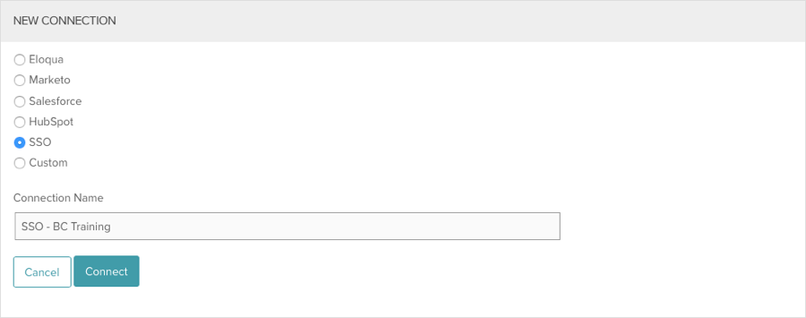configuración de audiencia