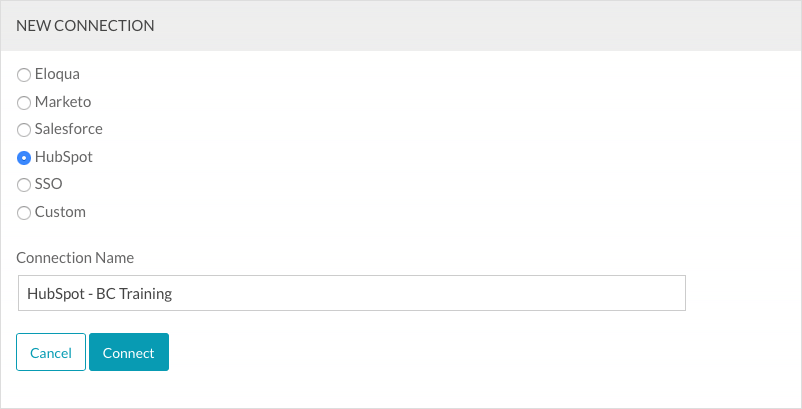 configuración de audiencia