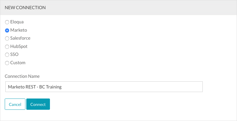 configuración de audiencia